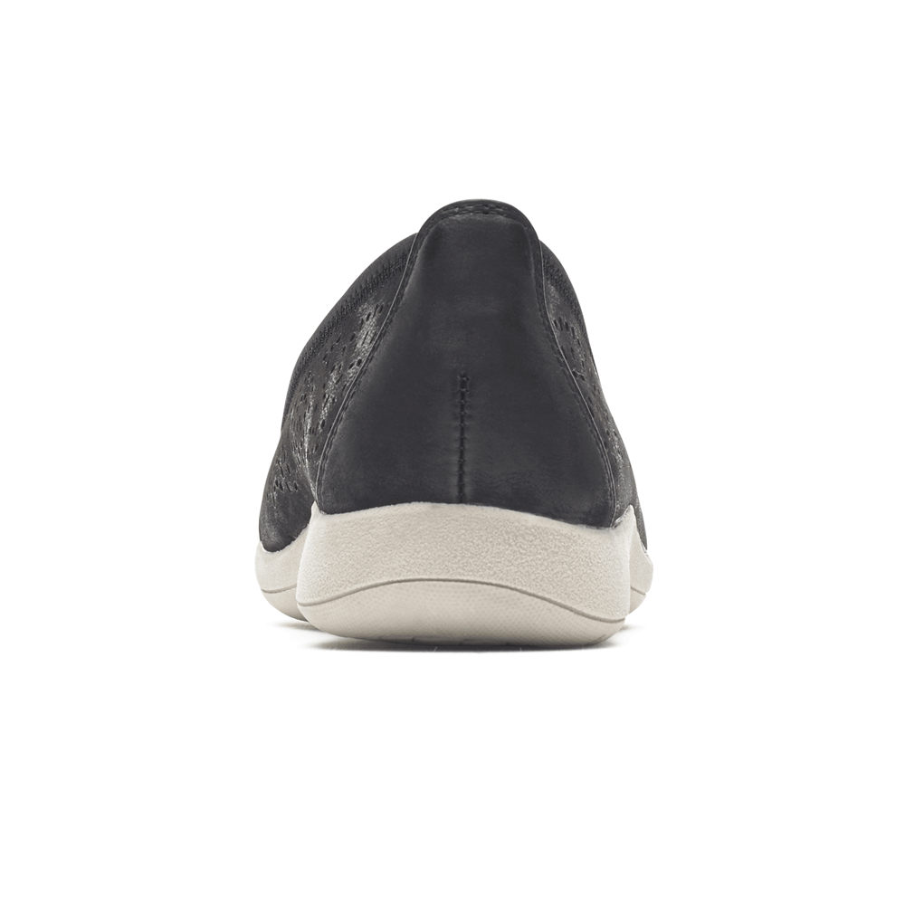 Slip-Ons Rockport Mujer Mexico - Daisey Ballet Negros - GUOSX8967